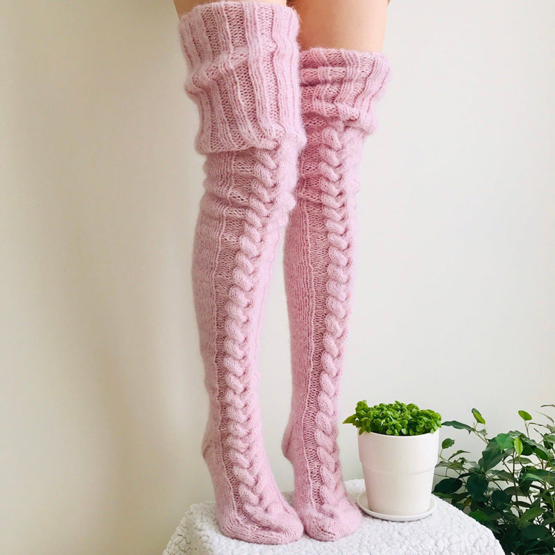 Soxi™ French Cable Knit Socks