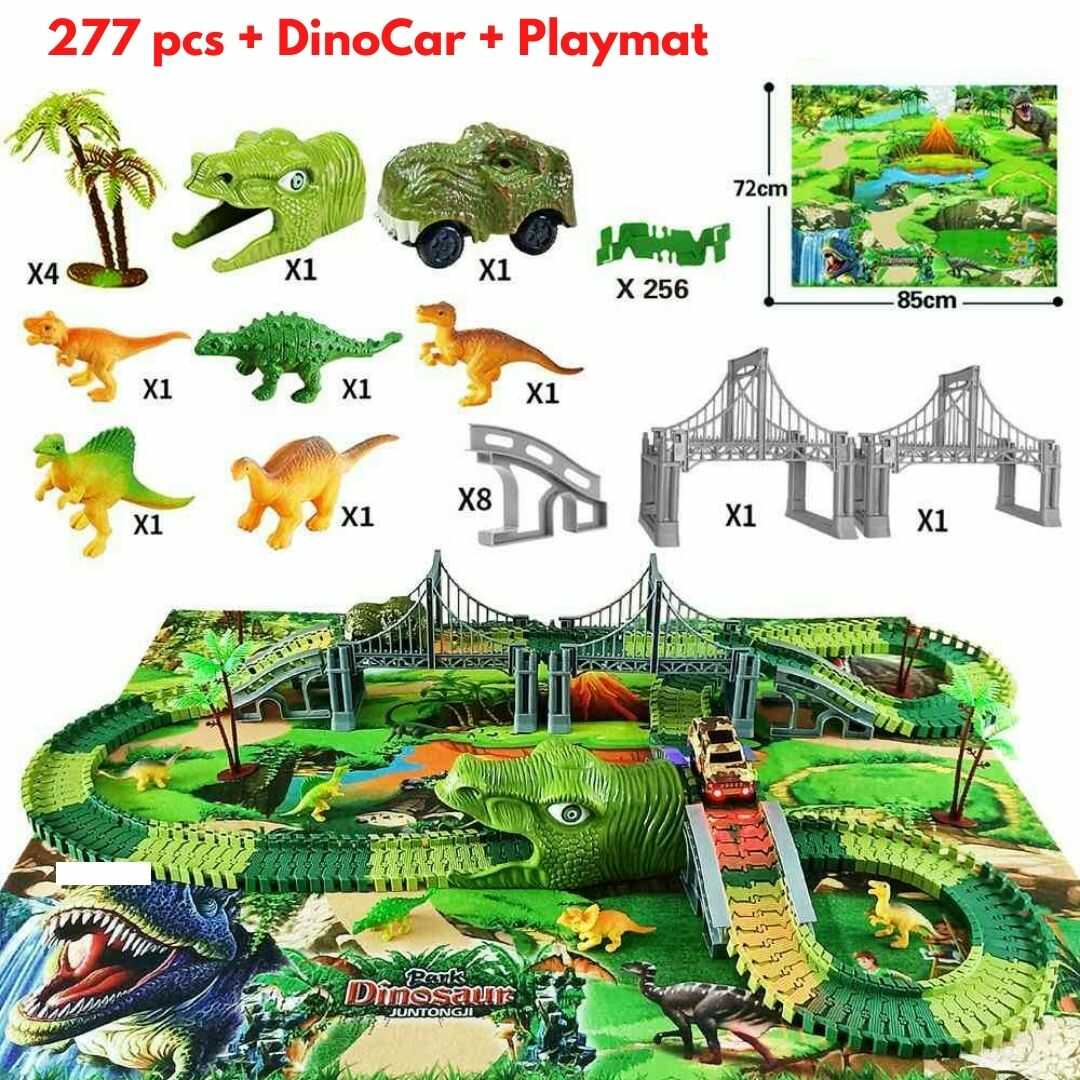 BrightRise Dinosaur Track Set
