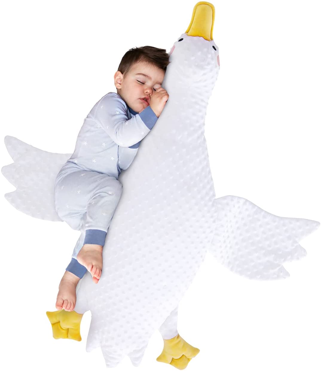 FlyingGoose Soothing Sleeping Pillow + FREE Hug Belt