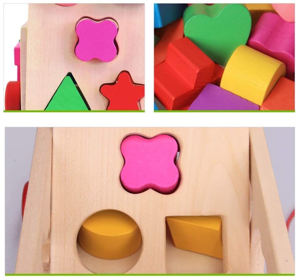 Cube Car Wooden Play Kit (15 Shapes)