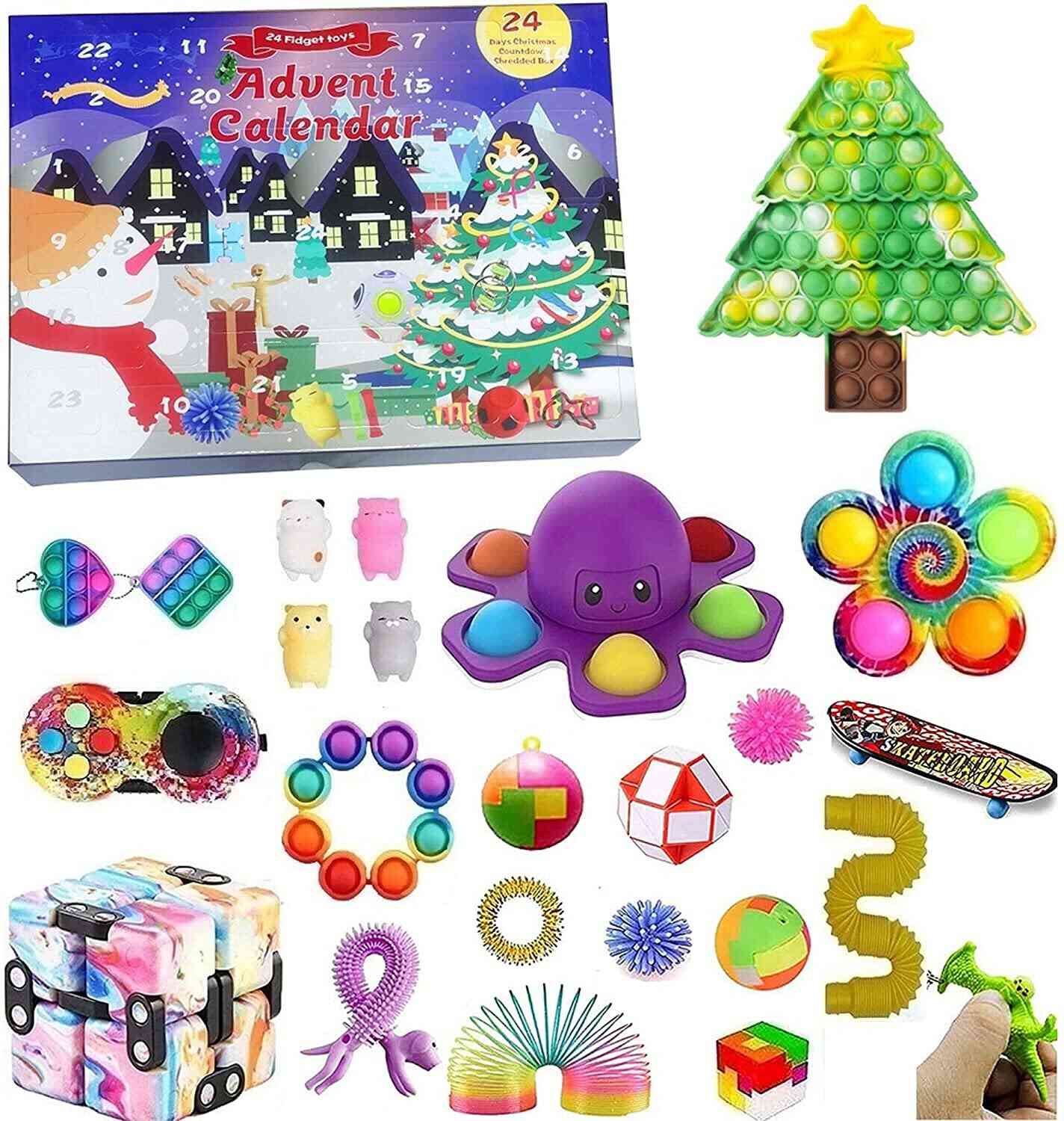 BrightRise Surprise Fidget Toy Box (24 pcs)