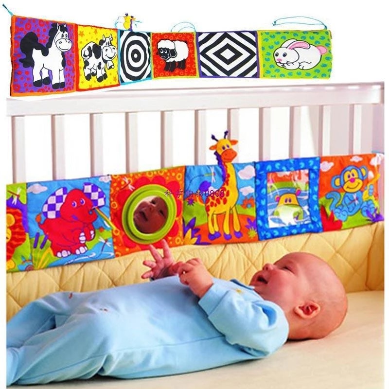 Double Sided Animal Cot Hangings (Mirror Included)