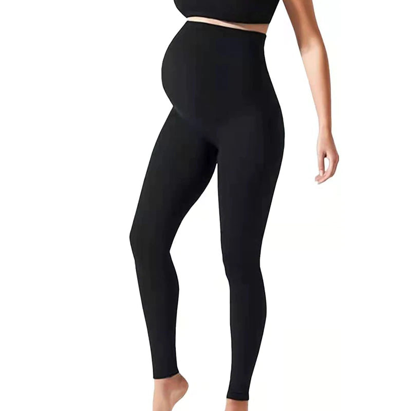 Hi Clasmix Maternity Leggings Over The Belly Butt Lift - Buttery Soft