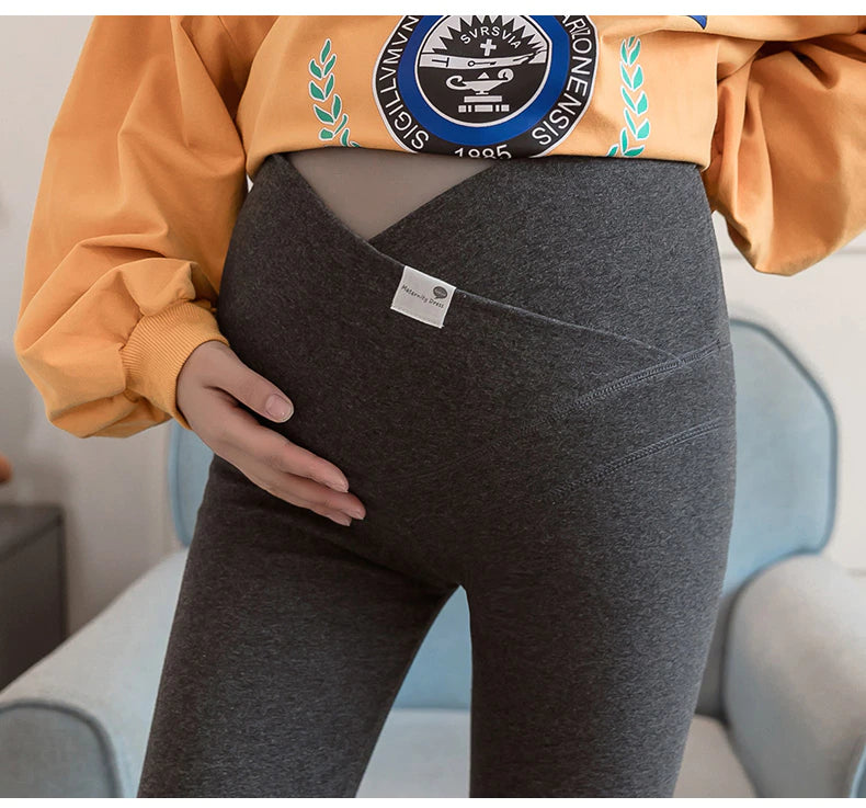 2020 New 400g Pregnant Women Leggings Autumn And Winter Colorful