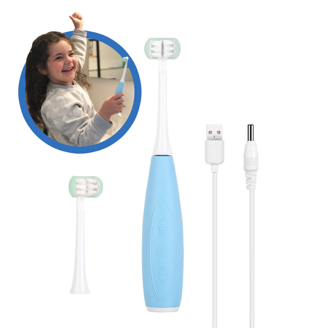 EZ Brush: 3 Sided Electric Toothbrush