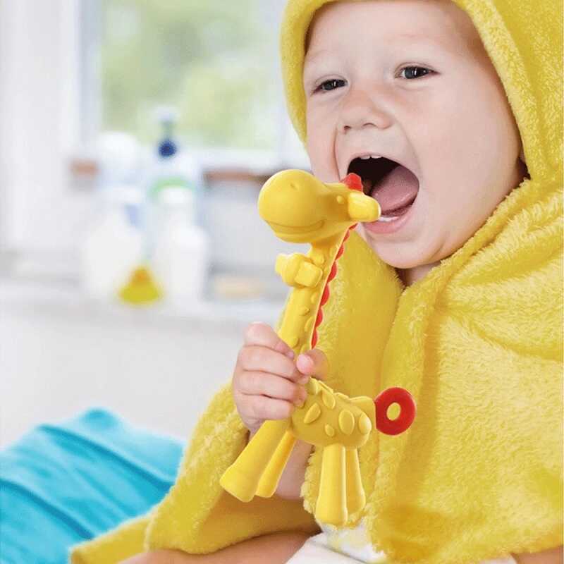 Baby Giraffe Teether (BPA free silicone)