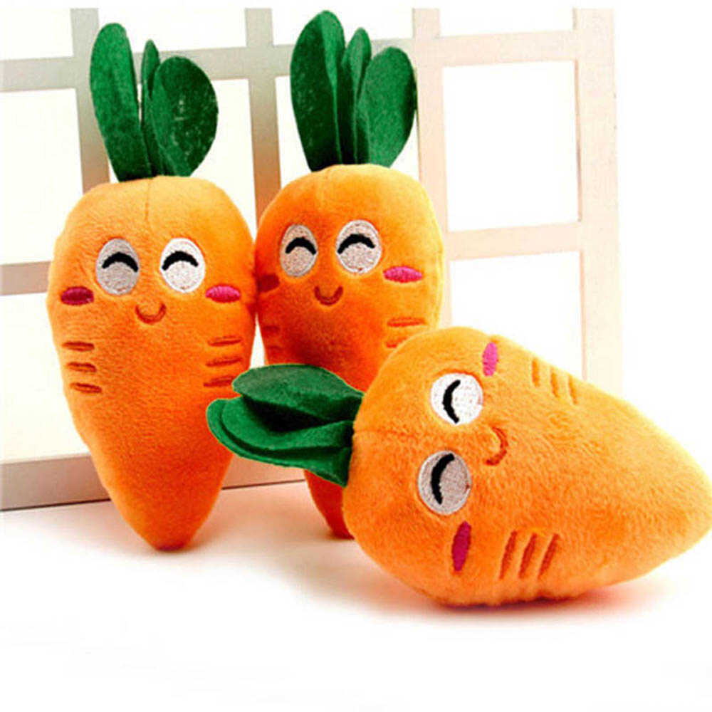 The Happy Baby Plush Carrots (3 pcs)